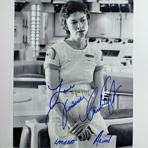 ALIEN (1979) Signed 8x10 Photo / VERONICA CARTWRIGHT as Lambert / “THE BIRDS”